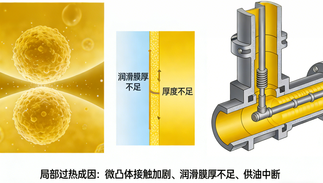 局部過(guò)熱條件下潤(rùn)滑介質(zhì)的性能劣化及其對(duì)斷裂副的影響