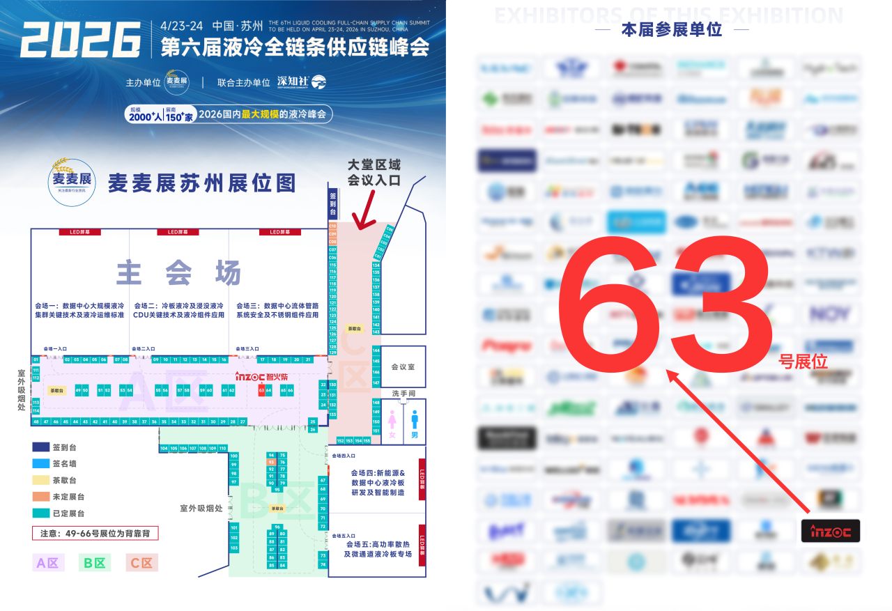 蘇州液冷峰會：智火柴攜液冷流體污染在線監(jiān)測全套方案，誠邀您蒞臨63號展位 圖1.png